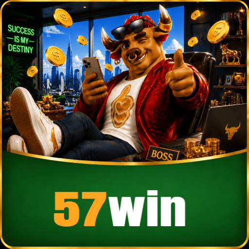 Logo 57win Telegram Canal Oficial